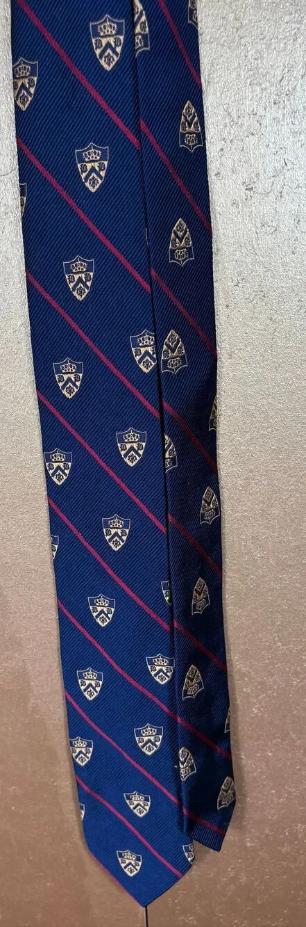 Brooks Brothers collegiate long length skinny tie